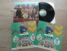 THE BEATLES-Sgt PEPPER- GREAT AUDIO-2 CUT OUT INSERTS-FRENCH ISSUE- EX VINYL LP