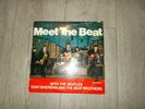MEET THE BEAT WITH THE BEATLES TONY SHERIDAN AND THE BEAT BROTHERS 10 INCH VINYL