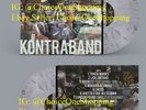 New ROME STREETZ Kontraband Contraband Vinyl LP Silver Grey Marble Marbled