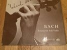 J.s. Bach 12” vinyl lp sonatas for solo violin volume 3 alp 1532 yehudi Menuhin