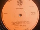 Hard Meat LP Same UK Orange Warner Brothers 1st Press LOVELY COPY PROG