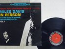 MILES DAVIS IN PERSON VOL.1 COLUMBIA YS-171 Japan FLIPBACK COVER VINYL LP