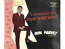 RON HARVEY AND HIS ORCHESTRA I Remember The Great Sweet Bands (Original U.S. LP)