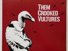 ORIGINAL 2009 THEM CROOKED VULTURES Album SELF TITLED Vinyl RECORD 2 Lp NR MINT