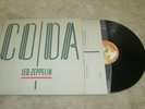 LED ZEPPELIN - CODA - ORIGINAL SWAN SONG LABEL - LP RECORD