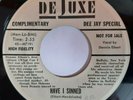 Donnie Elbert ?  Leona / Have I Sinned   DeLuxe Promo   1957   R&B   7