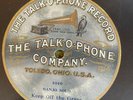 TALK-O-PHONE 1010 Vess Ossman (banjo ragtime)  78 rpm rare label  circa 1903