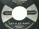 Rockabilly 45-Billy Eldridge-Let's Go Baby/My Blue Tears-Unart 2011