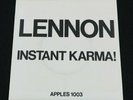 John Lennon With The Plastic Ono Band Instant Karma (with original sleeve) 7