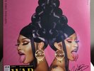 Cardi B & Megan Thee Stallion - WAP limited edition gold vinyl printed signed
