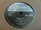 THE CADILLACS: PEEK A BOO 1958 LONDON 78RPM EX++ GREAT COPY SMALL EDGE CHIP NAP