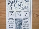 PINK FLAG #7 UK 1981 ORIG PUNK FANZINE CABARET VOLTAIRE DE TIAN CLOCK DVA FALL