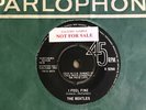 THE BEATLES   I FEEL FINE   PROMO UK Parlophone 1965 Factory Sample 45