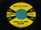 1958 Original Lorrie and Larry The Collins Kids WHISTLE BAIT Classic Rockabilly