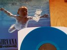 Nirvana Nevermind vinyl LP blue vinyl rare Smells like Teen Spirit Danzig