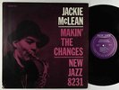 Jackie McLean - Makin' The Changes LP - New Jazz - OJC-197 VG++