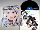Samantha Fox - Just One Night (1991) Vinyl LP • IMPORT • Hurt Me, Another Woman