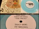 TY SEGALL / THEE OH SEES 7” Vinyl 1st press-epsilons traditional fools fuzz