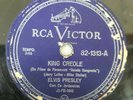 ELVIS PRESLEY 1958 “King Creole / Mean Woman Blues” RARE 10” 78 RPM BRAZIL