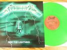 METALLICA - Ride the lightning LP Green Vinyl,Bernet Records.Rock Metal,Thrash