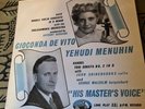 BLP 1046 Bach Double Violin Concerto Gioconda De Vito Yehudi Menuhin HMV 10