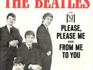 THE BEATLES  1964 ORIGINAL VEE JAY   VJ 581  PLEASE, PLEASE ME, FROM ME TO YOU
