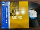 MINT  THELONIOUS MONK VOL.1 BLUE NOTE GXK 8058 OBI MONO JAPAN VINYL LP