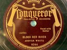 Joshua White C.1926 on Conqueror Records #8244 78rpm Early Country/Christian
