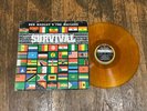 Bob Marley & the Wailers Colored Vinyl LP - Survival - Orange Vinyl - Tuff Gong