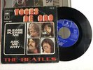 THE BEATLES SINGLE VOCES DE ORO SPANISH PLEASE PLEASE ME SPAIN EMI ODEON
