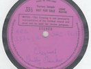 1971 Chubby Checker Chequered Demo Test Press UK London SHZ 8419 Psych Rock Lp