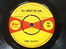 JIMMY McGRIFF - ALL ABOUT MY GIRL rare UK 1964 NORTHERN SOUL CROSSOVER MOD VG+++