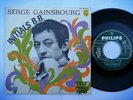 Serge Gainsbourg ?– Initials B.B. +1 Rare French 45/Ps 7' 1968 NM