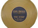 Elvis Presley Speaks In Person 78rpm 1956 Rainbo Records Flexi Disc