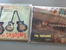 THE SHADOWS - 2 FRENCH PRESSINGS - APACHE + ANOTHER  - 45rpm vinyl record