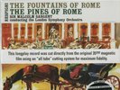 Respighi, The Fountains Of Rome 200g (NP) LP from the Michael Hobson Archives