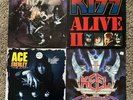 KISS Alive, Alive II, Keel, Ace Frehley Promo Vinyl Record Lp Lot