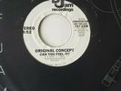 ORIGINAL CONCEPT CAN YOU FEEL IT/KNOWLEDGE ME 45-RARE OLD SCHOOL PROMO