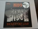 KISS Shout it out Loud Single 45th Anniversary Orange Color Vinyl LP 2021