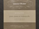 Annlies SCHMIDT de NEVEU - KNIEPER - BRAHMS - Cello & piano sonatas - BAM LD 063