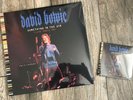 DAVID BOWIE RARE SOMETHING IN THE AIR - LIVE IN PARIS 99 2 x VINYL LP + CD SET