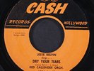 JESSE BELVIN & GROUP: beware / dry your tears CASH 7