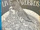 THE YARDBIRDS Live Yardbirds 1971 Original LP Vinyl Album *WHITE LABEL* RARE