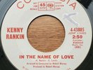 Kenny Rankin COLUMBIA 45 Northern Soul In the Name of Love PROMO