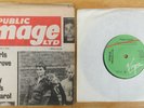 Pil Public Image Limited 7 Vinyl Single Newspaper Johnny Rotten Sex Pistols Punk
