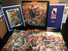 ELTON JOHN Captain Fantastic And The Brown Dirt Cowboy vinyl LP poster inserts