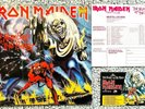 IRON MAIDEN . Number of the Beast LP 1.Press 1982 + TOUR STICKER + MERCH INSERT