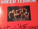 Sheer Terror- Just can't hate enough (LP, Vinyl)  mit englischen Lyrics 