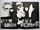 DAVID BOWIE LODGER UK PROMO FOLDED ADVERT LEAFLET EX+
