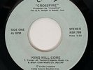 CROSSFIRE King Will Come / Truth Casey Private Hard Rock Prog 45 HEAR